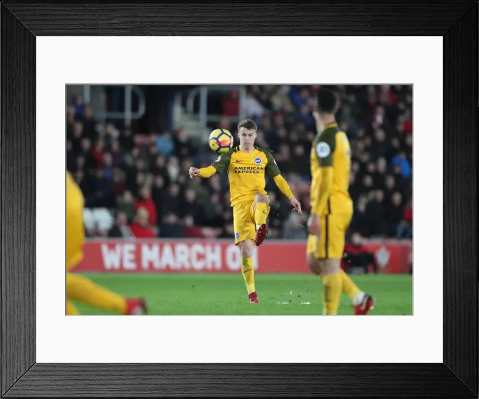 Framed Print : Premier League Clash: Southampton vs. Brighton and Hove Albion at St. Mary's Stadium (31JAN18) Framed Print : Premier League Clash: Southampton vs. Brighton and Hove Albion at St. Mary's Stadium (31JAN18)