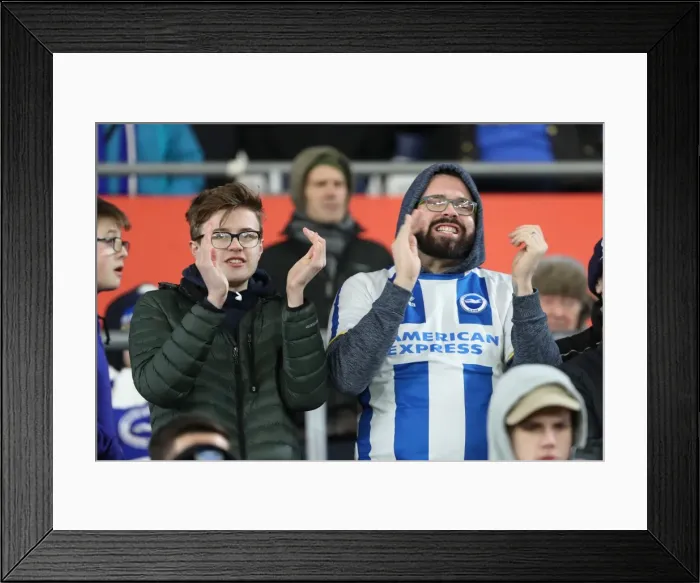 Framed Print : Intense Premier League Showdown: Southampton vs. Brighton and Hove Albion at St. Mary's Stadium (31JAN18) Framed Print : Intense Premier League Showdown: Southampton vs. Brighton and Hove Albion at St. Mary's Stadium (31JAN18)