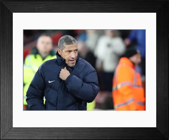Framed Print : Premier League Showdown: Southampton vs. Brighton and Hove Albion at St. Mary's Stadium (31JAN18) Framed Print : Premier League Showdown: Southampton vs. Brighton and Hove Albion at St. Mary's Stadium (31JAN18)
