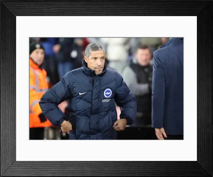 Framed Print : Premier League Showdown: Southampton vs. Brighton and Hove Albion at St. Mary's Stadium (31JAN18) Framed Print : Premier League Showdown: Southampton vs. Brighton and Hove Albion at St. Mary's Stadium (31JAN18)