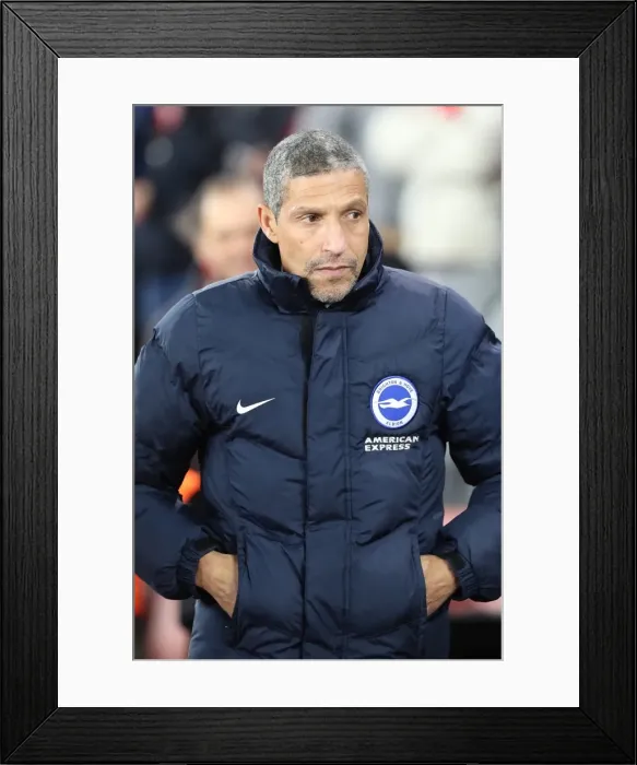 Framed Print : Intense Premier League Showdown: Southampton vs. Brighton and Hove Albion at St. Mary's Stadium (31JAN18) Framed Print : Intense Premier League Showdown: Southampton vs. Brighton and Hove Albion at St. Mary's Stadium (31JAN18)