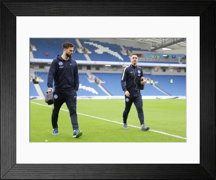 Framed Print : Brighton and Hove Albion vs. West Ham United: Premier League Showdown at American Express Community Stadium (03FEB18) Framed Print : Brighton and Hove Albion vs. West Ham United: Premier League Showdown at American Express Community Stadium (03FEB18)