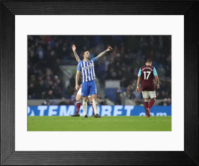 Framed Print : Brighton and Hove Albion vs. West Ham United: Premier League Showdown at American Express Community Stadium (03FEB18) Framed Print : Brighton and Hove Albion vs. West Ham United: Premier League Showdown at American Express Community Stadium (03FEB18)