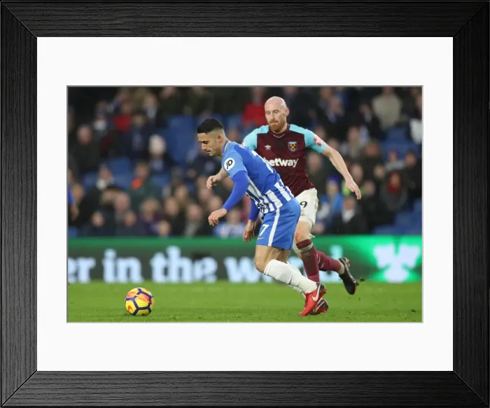 Framed Print : Brighton and Hove Albion vs. West Ham United: A Premier League Clash at American Express Community Stadium (3rd February 2018) Framed Print : Brighton and Hove Albion vs. West Ham United: A Premier League Clash at American Express Community Stadium (3rd February 2018)