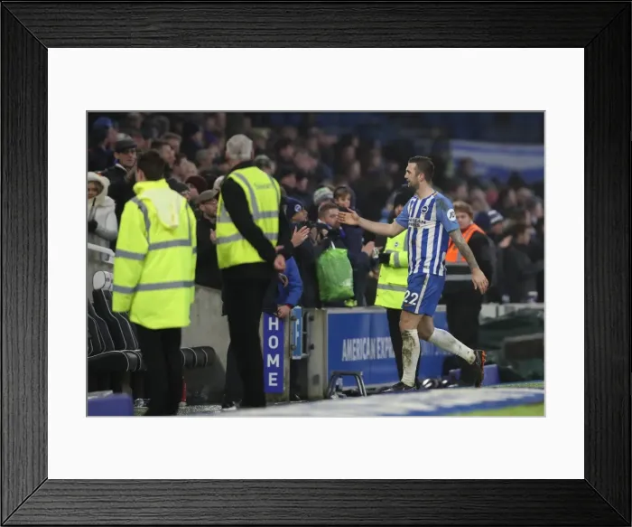 Framed Print : Brighton and Hove Albion vs. West Ham United: A Premier League Clash at American Express Community Stadium (3rd February 2018) Framed Print : Brighton and Hove Albion vs. West Ham United: A Premier League Clash at American Express Community Stadium (3rd February 2018)