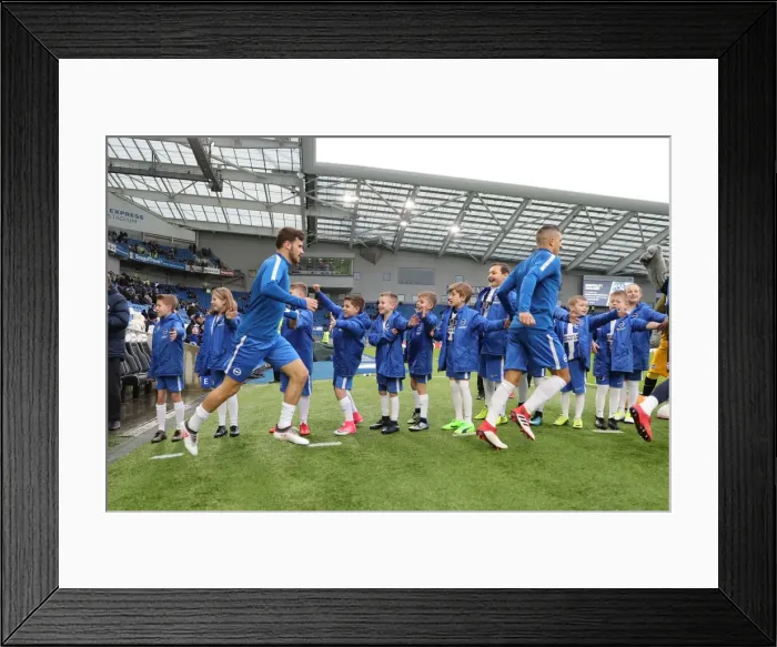 Framed Print : Brighton and Hove Albion vs. West Ham United: Premier League Showdown at American Express Community Stadium (3rd February 2018) Framed Print : Brighton and Hove Albion vs. West Ham United: Premier League Showdown at American Express Community Stadium (3rd February 2018)