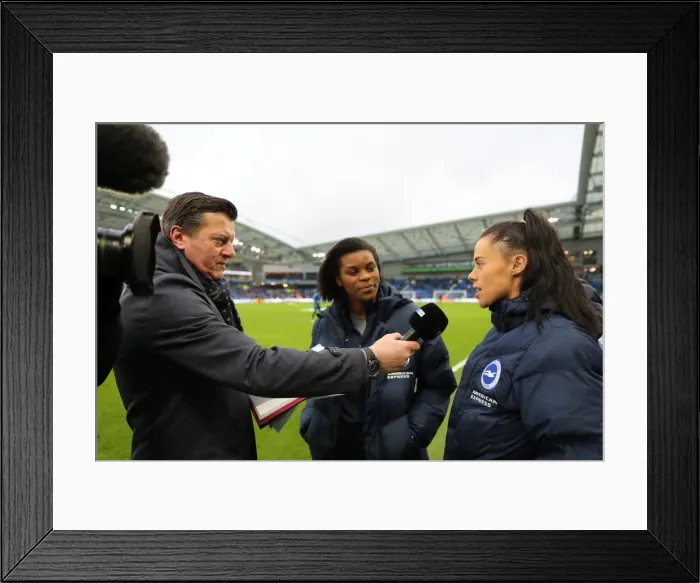 Framed Print : Brighton and Hove Albion vs. West Ham United: Premier League Showdown at American Express Community Stadium (3rd February 2018) Framed Print : Brighton and Hove Albion vs. West Ham United: Premier League Showdown at American Express Community Stadium (3rd February 2018)