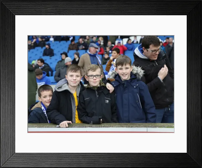 Framed Print : Brighton and Hove Albion vs. West Ham United: Premier League Showdown at American Express Community Stadium (03FEB18) Framed Print : Brighton and Hove Albion vs. West Ham United: Premier League Showdown at American Express Community Stadium (03FEB18)