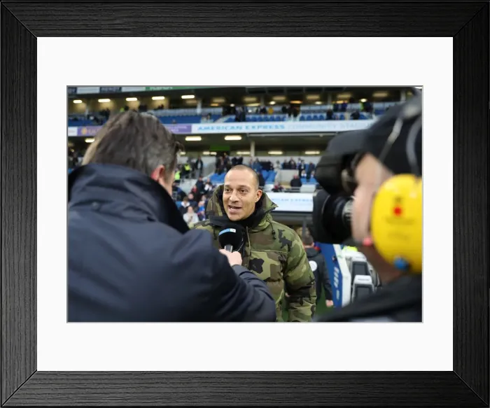 Framed Print : Brighton and Hove Albion vs. West Ham United: Premier League Showdown at American Express Community Stadium (03FEB18) Framed Print : Brighton and Hove Albion vs. West Ham United: Premier League Showdown at American Express Community Stadium (03FEB18)