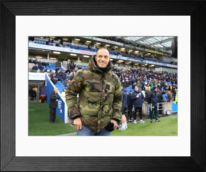 Framed Print : Premier League Showdown: Brighton & Hove Albion vs. West Ham United (03FEB18) Framed Print : Premier League Showdown: Brighton & Hove Albion vs. West Ham United (03FEB18)