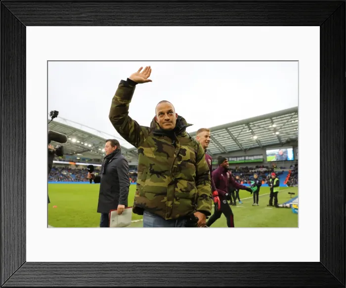 Framed Print : Brighton and Hove Albion vs. West Ham United: A Premier League Clash at American Express Community Stadium (03FEB18) Framed Print : Brighton and Hove Albion vs. West Ham United: A Premier League Clash at American Express Community Stadium (03FEB18)