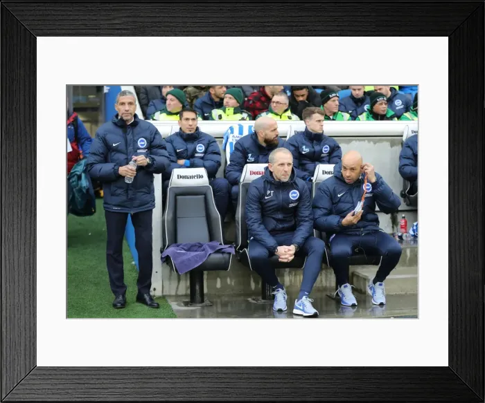Framed Print : Brighton and Hove Albion vs. West Ham United: A Premier League Clash at American Express Community Stadium (3rd February 2018) Framed Print : Brighton and Hove Albion vs. West Ham United: A Premier League Clash at American Express Community Stadium (3rd February 2018)