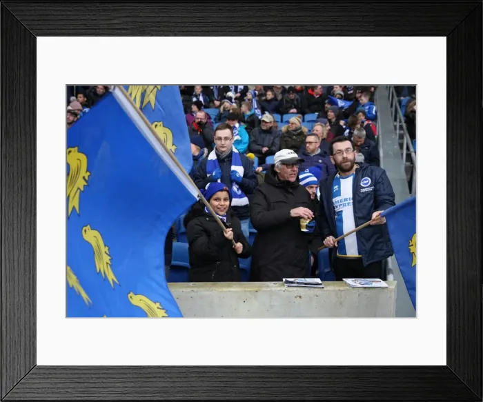Framed Print : Brighton and Hove Albion vs. West Ham United: Premier League Showdown at American Express Community Stadium (3rd February 2018) Framed Print : Brighton and Hove Albion vs. West Ham United: Premier League Showdown at American Express Community Stadium (3rd February 2018)