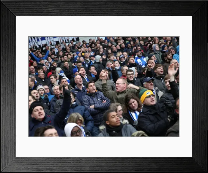 Framed Print : Brighton and Hove Albion vs. West Ham United: A Premier League Clash at American Express Community Stadium (3rd February 2018) Framed Print : Brighton and Hove Albion vs. West Ham United: A Premier League Clash at American Express Community Stadium (3rd February 2018)