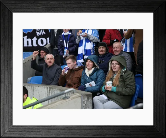Framed Print : Brighton and Hove Albion vs. West Ham United: Premier League Clash at American Express Community Stadium (3rd February 2018) Framed Print : Brighton and Hove Albion vs. West Ham United: Premier League Clash at American Express Community Stadium (3rd February 2018)