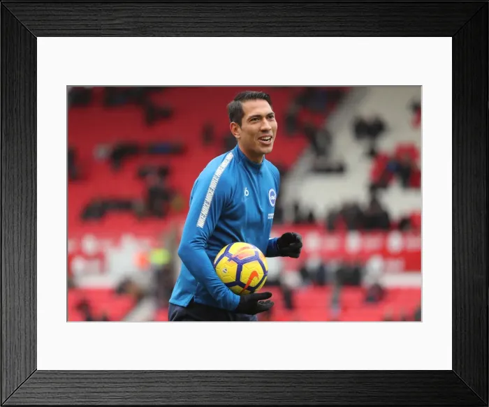 Framed Print : Premier League Clash: Stoke City vs. Brighton and Hove Albion - Tension at The Bet365 Stadium (10FEB18) Framed Print : Premier League Clash: Stoke City vs. Brighton and Hove Albion - Tension at The Bet365 Stadium (10FEB18)