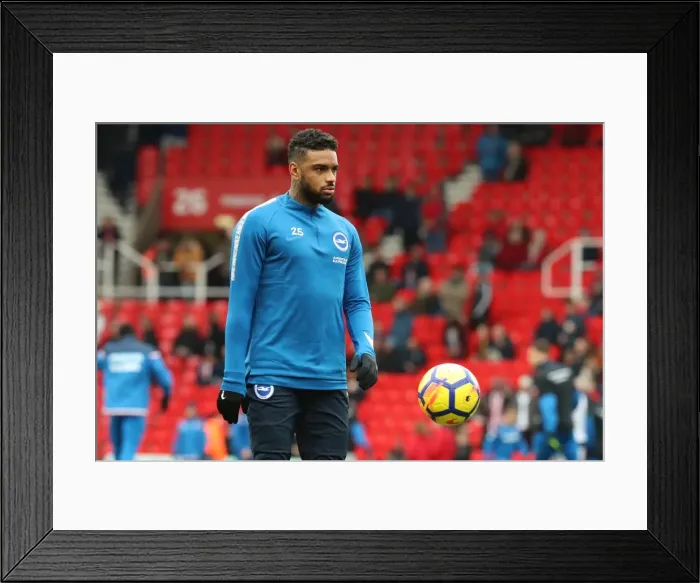 Framed Print : 10FEB18: Intense Battle – Stoke City vs. Brighton and Hove Albion, Premier League Framed Print : 10FEB18: Intense Battle – Stoke City vs. Brighton and Hove Albion, Premier League