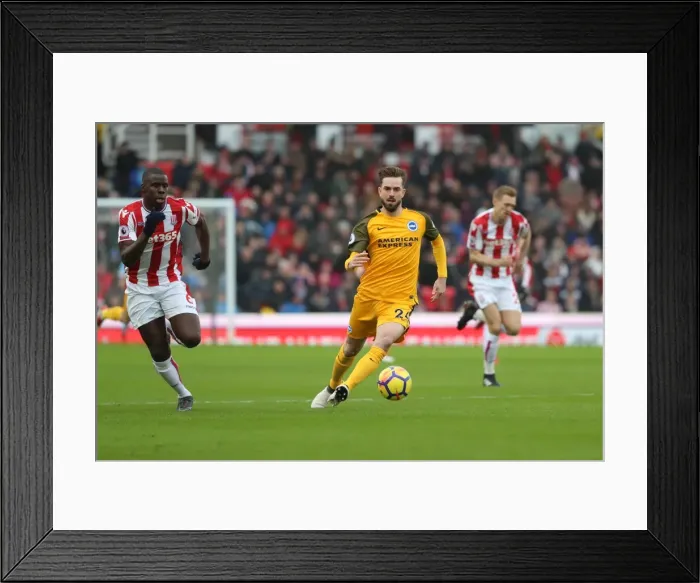Framed Print : 10FEB18: Premier League Showdown - Stoke City vs. Brighton and Hove Albion at The Bet365 Stadium Framed Print : 10FEB18: Premier League Showdown - Stoke City vs. Brighton and Hove Albion at The Bet365 Stadium