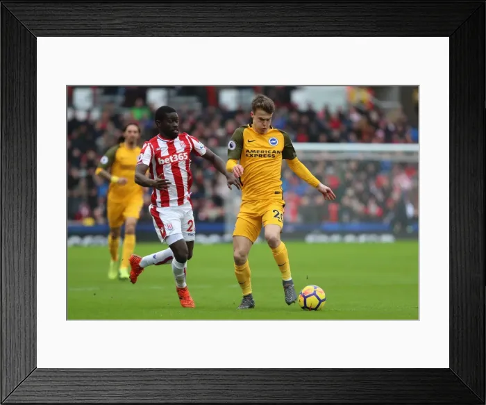 Framed Print : Premier League Showdown: Stoke City vs. Brighton and Hove Albion (10FEB18) Framed Print : Premier League Showdown: Stoke City vs. Brighton and Hove Albion (10FEB18)