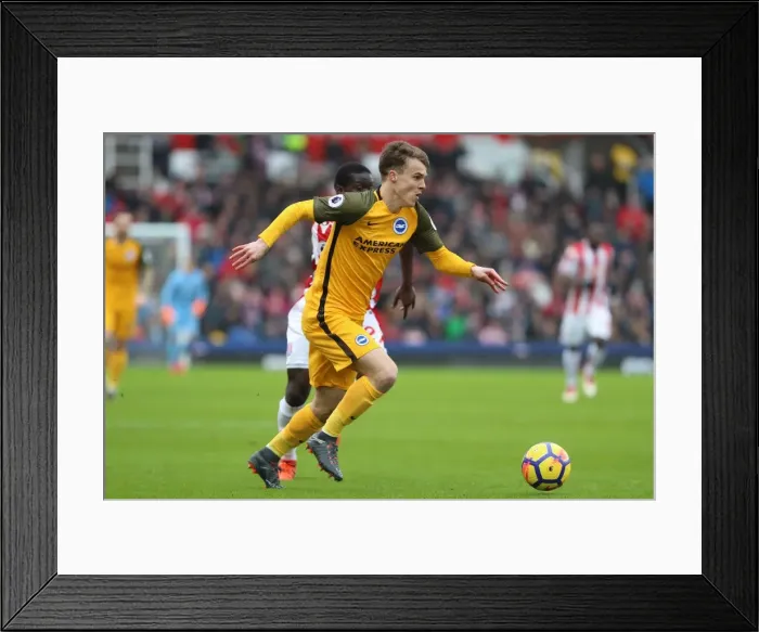 Framed Print : Intense Premier League Showdown: Stoke City vs. Brighton and Hove Albion (10FEB18) Framed Print : Intense Premier League Showdown: Stoke City vs. Brighton and Hove Albion (10FEB18)