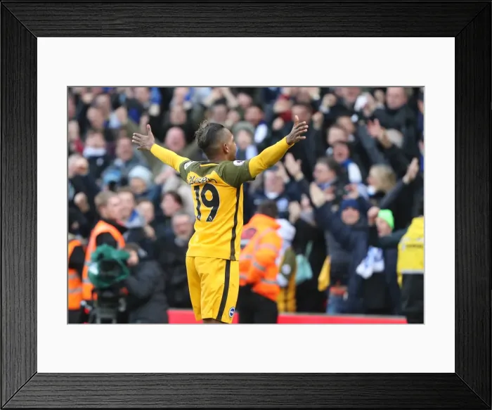 Framed Print : 10FEB18: Premier League Showdown - Stoke City vs. Brighton and Hove Albion at The Bet365 Stadium Framed Print : 10FEB18: Premier League Showdown - Stoke City vs. Brighton and Hove Albion at The Bet365 Stadium