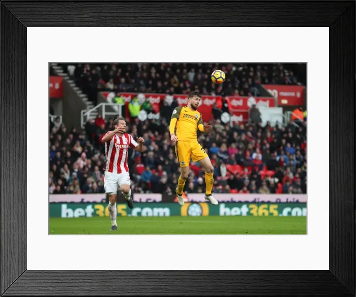 Framed Print : 10FEB18: Premier League Showdown - Stoke City vs. Brighton and Hove Albion at The Bet365 Stadium Framed Print : 10FEB18: Premier League Showdown - Stoke City vs. Brighton and Hove Albion at The Bet365 Stadium