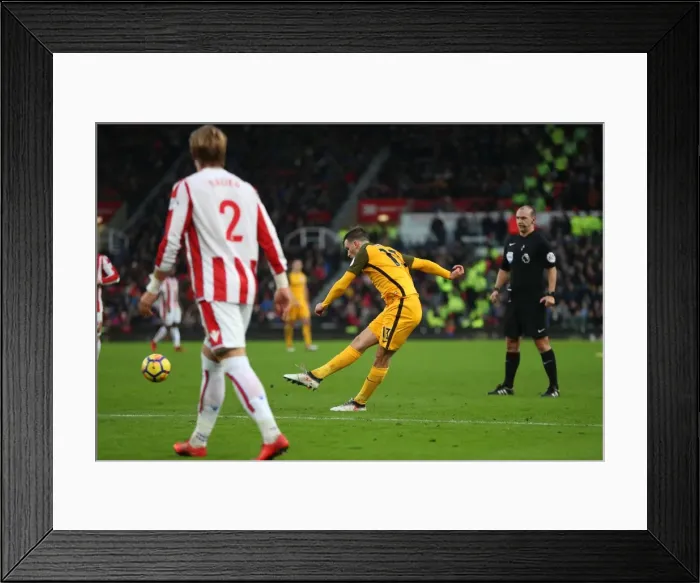 Framed Print : 10FEB18: Premier League Showdown - Stoke City vs. Brighton and Hove Albion at The Bet365 Stadium Framed Print : 10FEB18: Premier League Showdown - Stoke City vs. Brighton and Hove Albion at The Bet365 Stadium