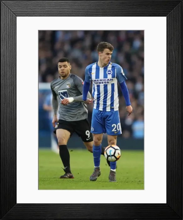 Framed Print : Brighton & Hove Albion vs. Coventry City: FA Cup 5th Round Battle at the American Express Community Stadium (17FEB18) Framed Print : Brighton & Hove Albion vs. Coventry City: FA Cup 5th Round Battle at the American Express Community Stadium (17FEB18)