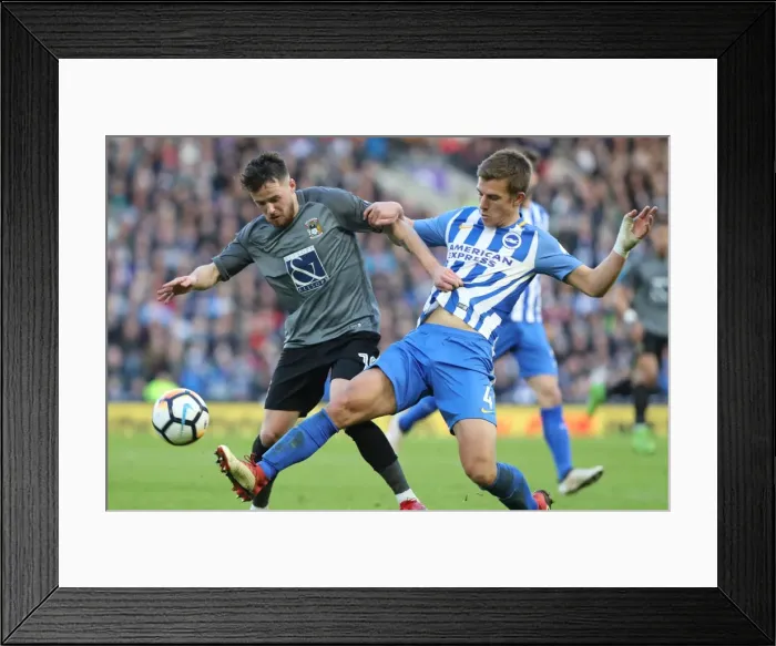 Framed Print : Brighton and Hove Albion vs. Coventry City: FA Cup 5th Round Battle at American Express Community Stadium (17FEB18) Framed Print : Brighton and Hove Albion vs. Coventry City: FA Cup 5th Round Battle at American Express Community Stadium (17FEB18)