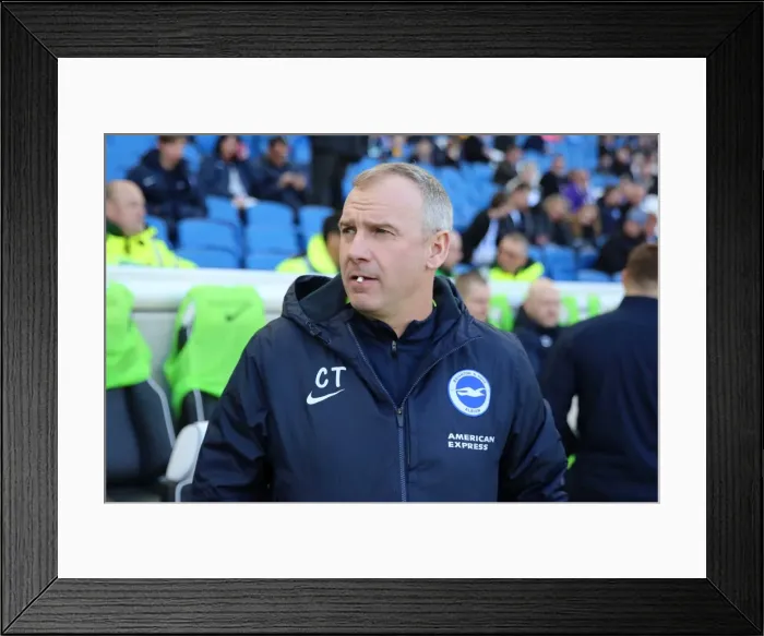 Framed Print : Brighton and Hove Albion vs. Coventry City: FA Cup 5th Round Battle at American Express Community Stadium (17FEB18) Framed Print : Brighton and Hove Albion vs. Coventry City: FA Cup 5th Round Battle at American Express Community Stadium (17FEB18)