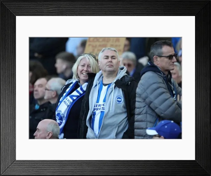 Framed Print : Brighton and Hove Albion vs Coventry City: FA Cup 5th Round Battle at American Express Community Stadium (17FEB18) Framed Print : Brighton and Hove Albion vs Coventry City: FA Cup 5th Round Battle at American Express Community Stadium (17FEB18)