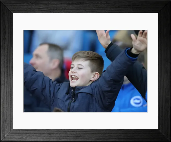 Framed Print : Brighton and Hove Albion vs Coventry City: FA Cup 5th Round Battle at the American Express Community Stadium (17FEB18) Framed Print : Brighton and Hove Albion vs Coventry City: FA Cup 5th Round Battle at the American Express Community Stadium (17FEB18)