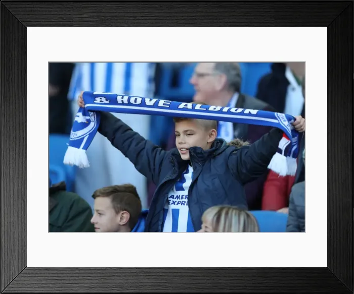 Framed Print : Brighton and Hove Albion vs Coventry City: FA Cup 5th Round Battle at the American Express Community Stadium (17FEB18) Framed Print : Brighton and Hove Albion vs Coventry City: FA Cup 5th Round Battle at the American Express Community Stadium (17FEB18)