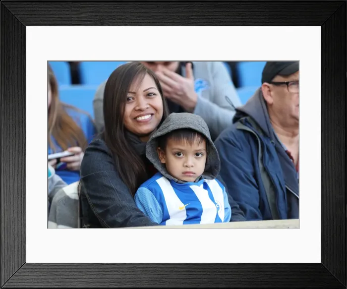 Framed Print : Brighton and Hove Albion vs. Coventry City: FA Cup 5th Round Battle at the American Express Community Stadium (17FEB18)