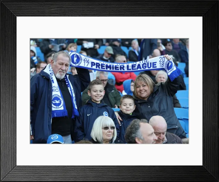 Framed Print : Brighton and Hove Albion vs. Coventry City: FA Cup 5th Round Battle at the American Express Community Stadium (17FEB18) Framed Print : Brighton and Hove Albion vs. Coventry City: FA Cup 5th Round Battle at the American Express Community Stadium (17FEB18)