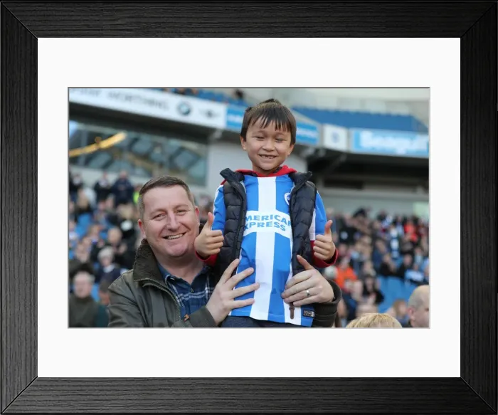 Framed Print : Brighton and Hove Albion vs. Coventry City: FA Cup 5th Round Battle at American Express Community Stadium (17FEB18)