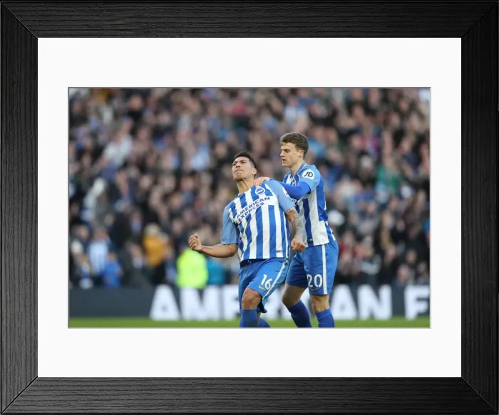 Framed Print : Brighton and Hove Albion vs. Coventry City: FA Cup 5th Round Battle at American Express Community Stadium (17FEB18) Framed Print : Brighton and Hove Albion vs. Coventry City: FA Cup 5th Round Battle at American Express Community Stadium (17FEB18)