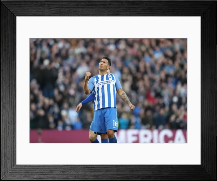 Framed Print : Brighton and Hove Albion vs. Coventry City: FA Cup 5th Round Battle at American Express Community Stadium (17FEB18) Framed Print : Brighton and Hove Albion vs. Coventry City: FA Cup 5th Round Battle at American Express Community Stadium (17FEB18)