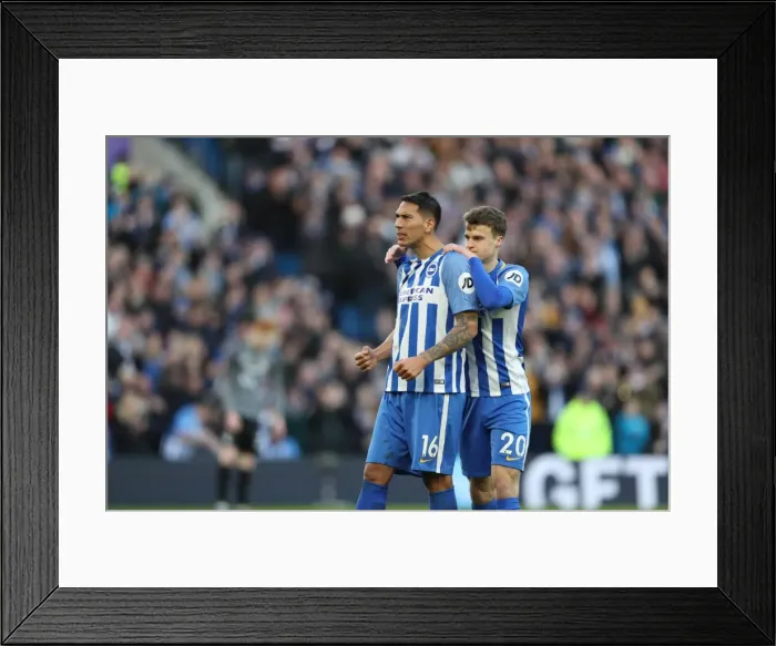 Framed Print : Brighton and Hove Albion vs Coventry City: FA Cup 5th Round Battle at American Express Community Stadium (17FEB18) Framed Print : Brighton and Hove Albion vs Coventry City: FA Cup 5th Round Battle at American Express Community Stadium (17FEB18)