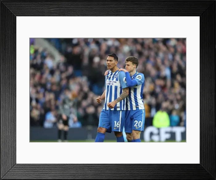 Framed Print : Brighton and Hove Albion vs. Coventry City: FA Cup 5th Round Battle at the American Express Community Stadium (17FEB18) Framed Print : Brighton and Hove Albion vs. Coventry City: FA Cup 5th Round Battle at the American Express Community Stadium (17FEB18)