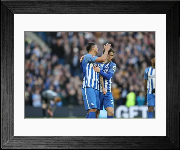 Framed Print : Brighton and Hove Albion vs. Coventry City: FA Cup 5th Round Battle at the American Express Community Stadium (17FEB18) Framed Print : Brighton and Hove Albion vs. Coventry City: FA Cup 5th Round Battle at the American Express Community Stadium (17FEB18)