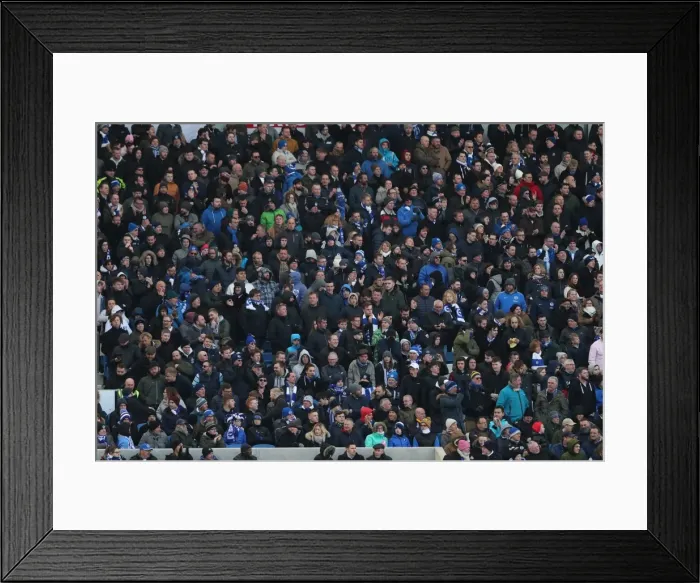 Framed Print : Intense Premier League Showdown: Brighton & Hove Albion vs Swansea City - 24th February 2018 Framed Print : Intense Premier League Showdown: Brighton & Hove Albion vs Swansea City - 24th February 2018
