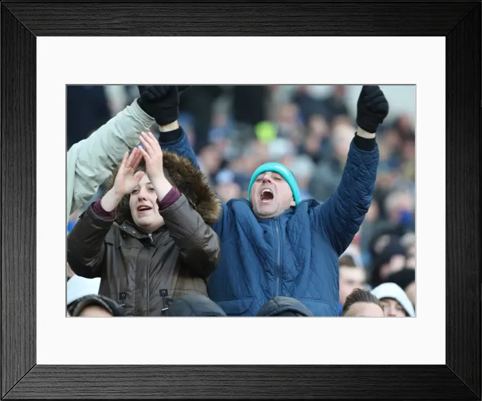 Framed Print : Intense Premier League Showdown: Brighton & Hove Albion vs Swansea City (24FEB18) Framed Print : Intense Premier League Showdown: Brighton & Hove Albion vs Swansea City (24FEB18)