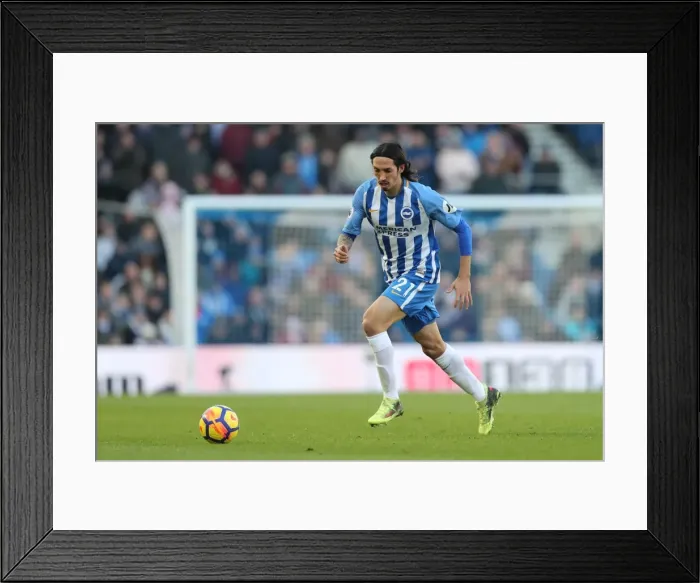 Framed Print : Intense Premier League Showdown: Brighton & Hove Albion vs Swansea City - 24th February 2018 Framed Print : Intense Premier League Showdown: Brighton & Hove Albion vs Swansea City - 24th February 2018