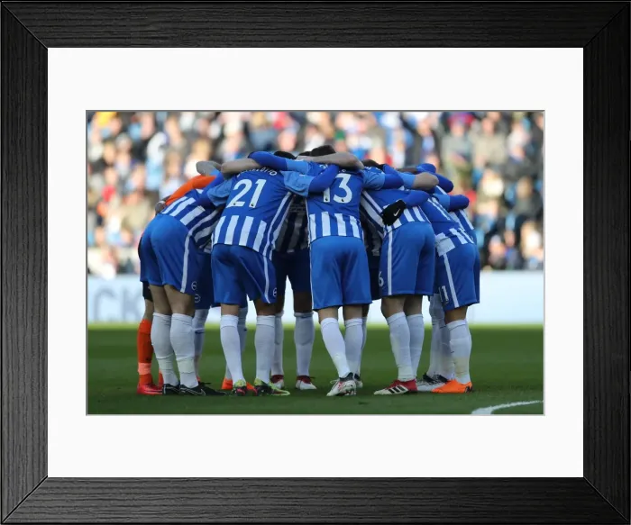 Framed Print : Intense Premier League Showdown: Brighton & Hove Albion vs Swansea City (24FEB18) Framed Print : Intense Premier League Showdown: Brighton & Hove Albion vs Swansea City (24FEB18)