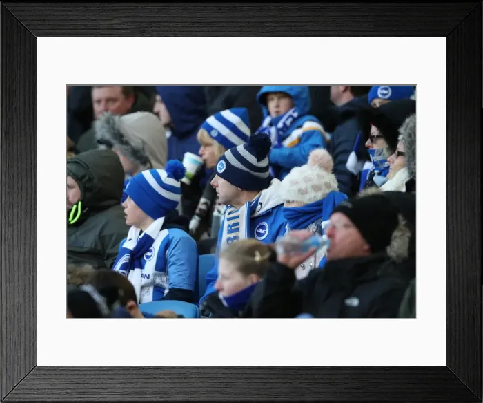 Framed Print : Intense Premier League Showdown: Brighton & Hove Albion vs Swansea City (24FEB18) Framed Print : Intense Premier League Showdown: Brighton & Hove Albion vs Swansea City (24FEB18)