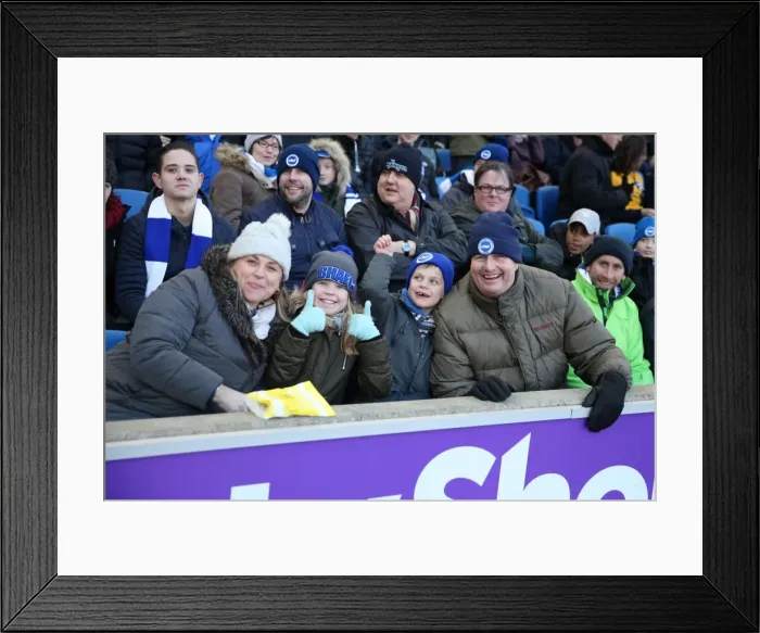 Framed Print : Intense Premier League Showdown: Brighton & Hove Albion vs Swansea City (24FEB18) Framed Print : Intense Premier League Showdown: Brighton & Hove Albion vs Swansea City (24FEB18)