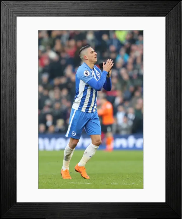 Framed Print : Intense Premier League Showdown: Brighton & Hove Albion vs Swansea City (24FEB18) Framed Print : Intense Premier League Showdown: Brighton & Hove Albion vs Swansea City (24FEB18)