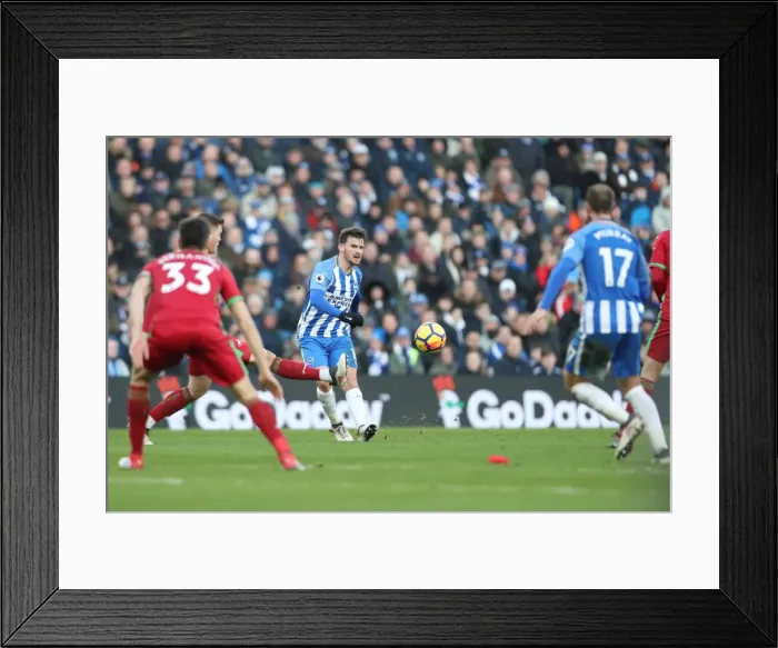 Framed Print : Brighton and Hove Albion vs Swansea City: A Premier League Clash at American Express Community Stadium (24FEB18) Framed Print : Brighton and Hove Albion vs Swansea City: A Premier League Clash at American Express Community Stadium (24FEB18)