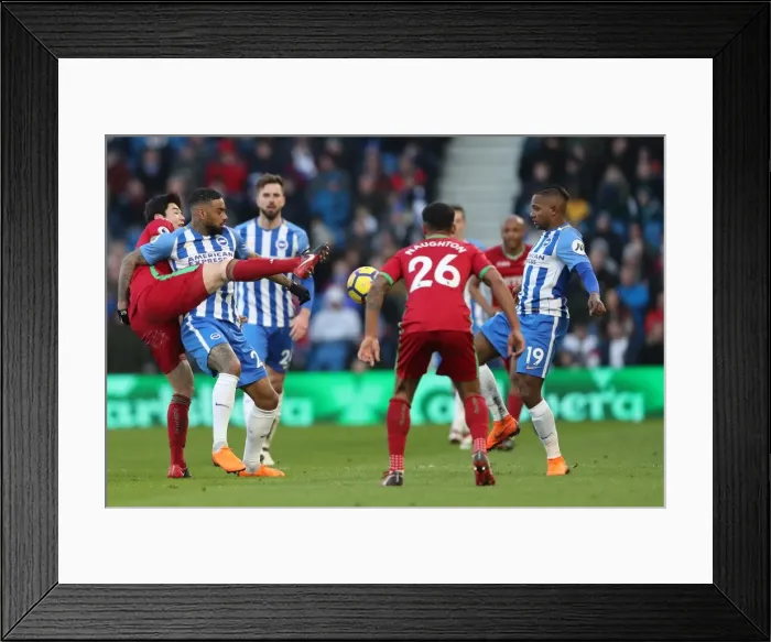 Framed Print : Intense Premier League Showdown: Brighton & Hove Albion vs Swansea City - 24th February 2018 Framed Print : Intense Premier League Showdown: Brighton & Hove Albion vs Swansea City - 24th February 2018